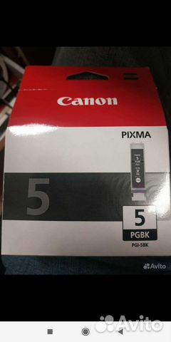 Картридж canon PGI-5BK