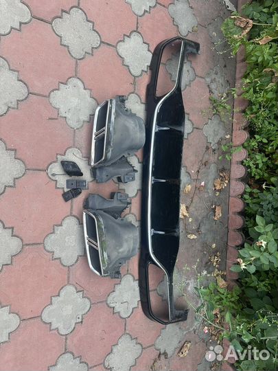 Диффузор задний w213 amg 6.3