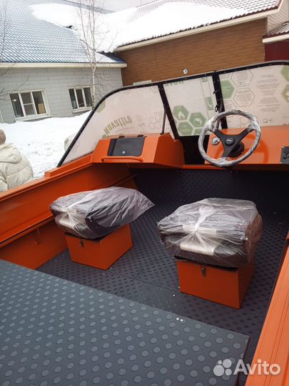 Алюминиевая моторная лодкаAluton 430Fish