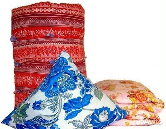 Матрас, одеяло и подушка