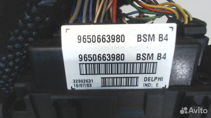 BSM Блок предохранителей Peugeot 206, 2003