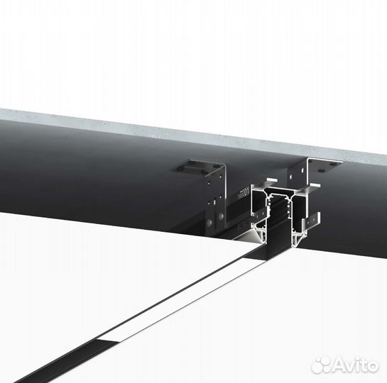 Трековый профиль со встроенными тоководами