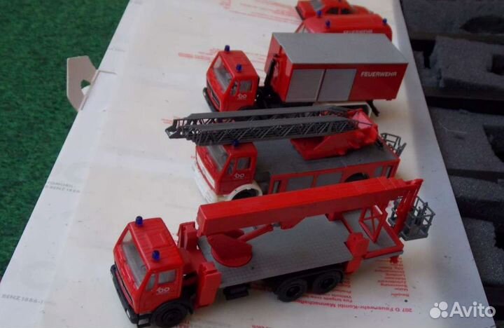 Машинка пожарная мерседес даймлер