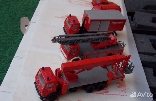 Машинка пожарная мерседес даймлер