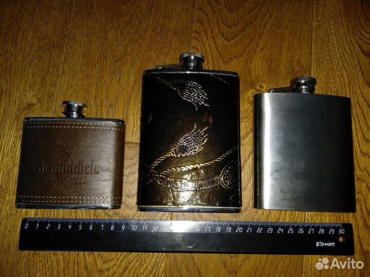 Фляжки новые. сталь