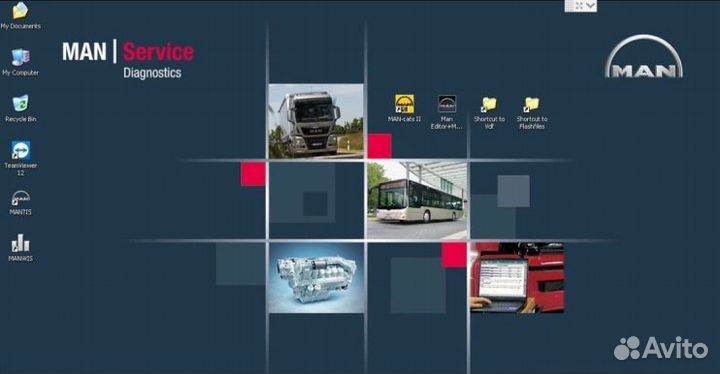 Диагностика MAN готовый комплект сканматик 2 Pro