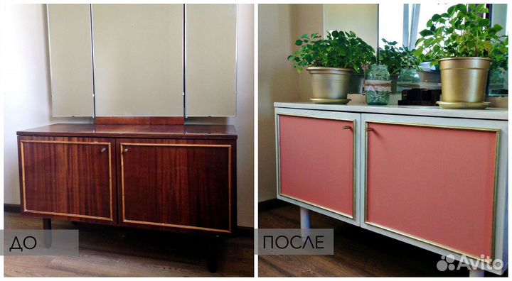Покраска мебельных фасадов