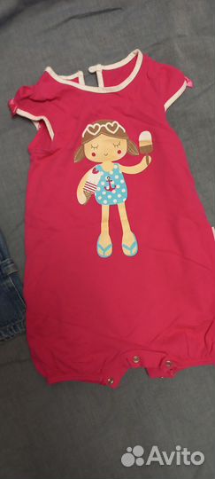 Вещи пакетом на девочку 86р