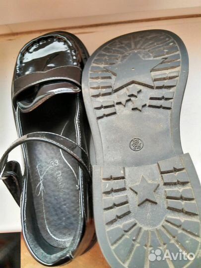 Туфли лаковые для девочки Котофей, 33