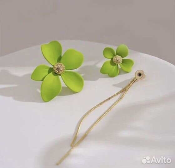 Невероятно красивые серьги Flowers