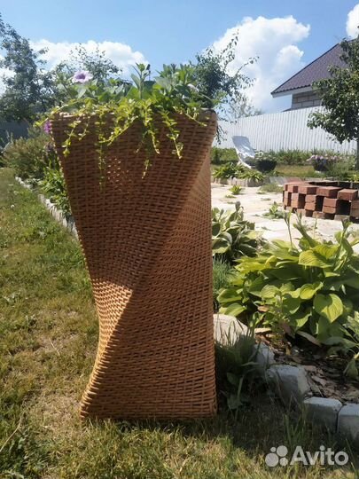 Кашпо для цветов, для дома веранды