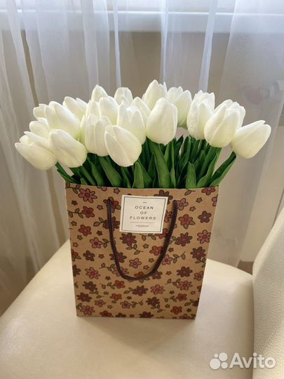 Тюльпаны, премиум искусстыенные цветы