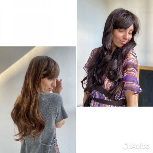 Новый Парик блонд шатен бордо русый