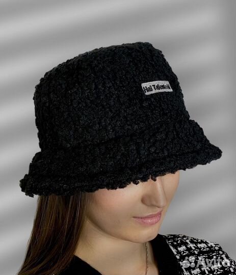 Шапка панама зимняя женская