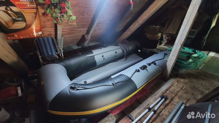 Лодка Marlin 340 с мотором Jet Marine 5 л/с