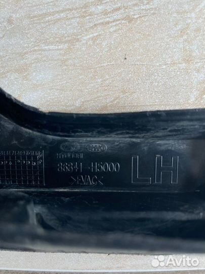 Брызговик задний левый Hyundai Solaris 2 С 2017 По