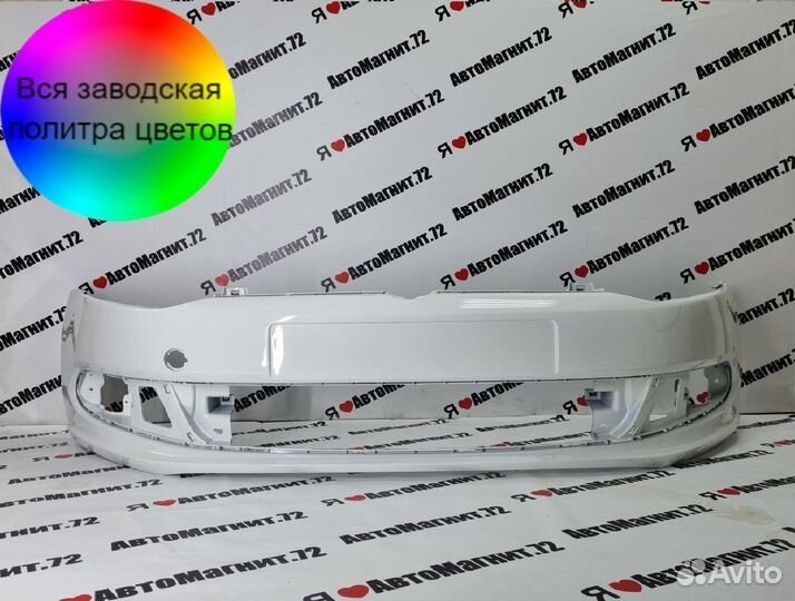 Бампер передний Volkswagen Polo 2010-2020 в цвет