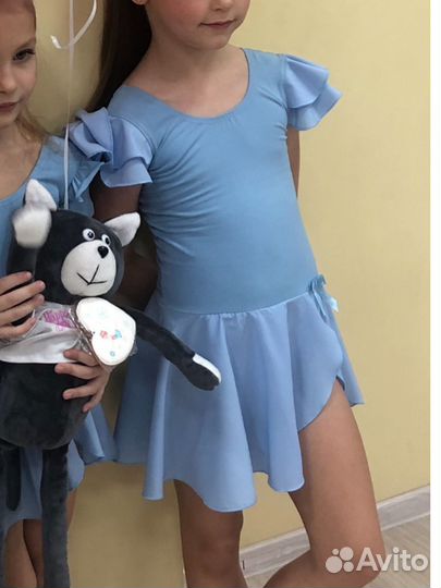 Купальник гимнастический с юбочкой belkina 128-134