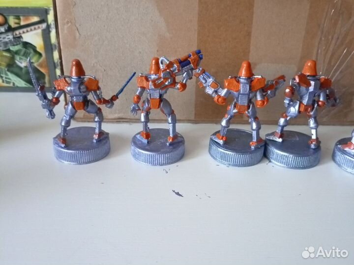 Отряд Кибер скелеты фигурки Битвы фэнтези технолог
