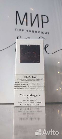 Туалетная вода maison margiela replica jazz club
