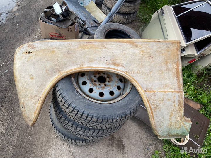 Крылья стеклопластиковые ваз 2101