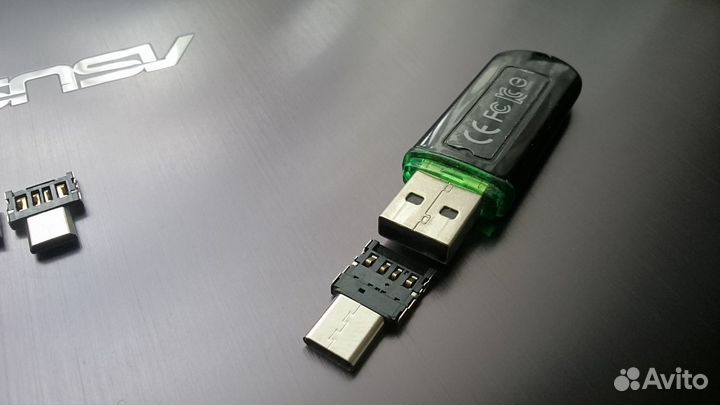 Ультра мини OTG адаптеры Type-C и Micro Usb - USB