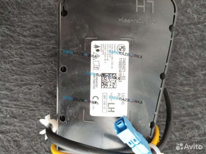 Подушка безопасности сиденья передняя левая BMW 1