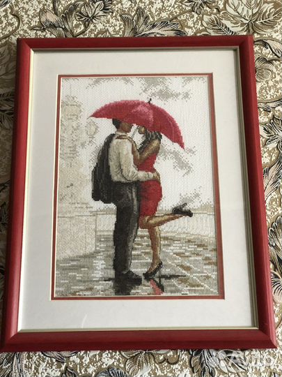 Картина вышитая крестом