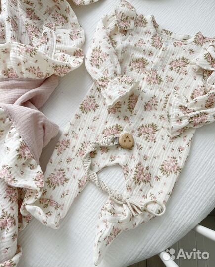 Муслимовый комплект на выписку