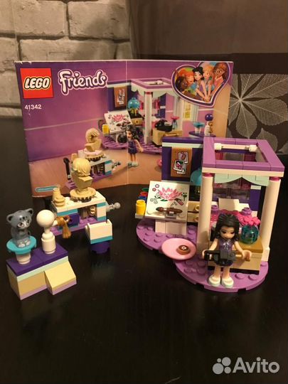 Lego Friends комнаты девочек