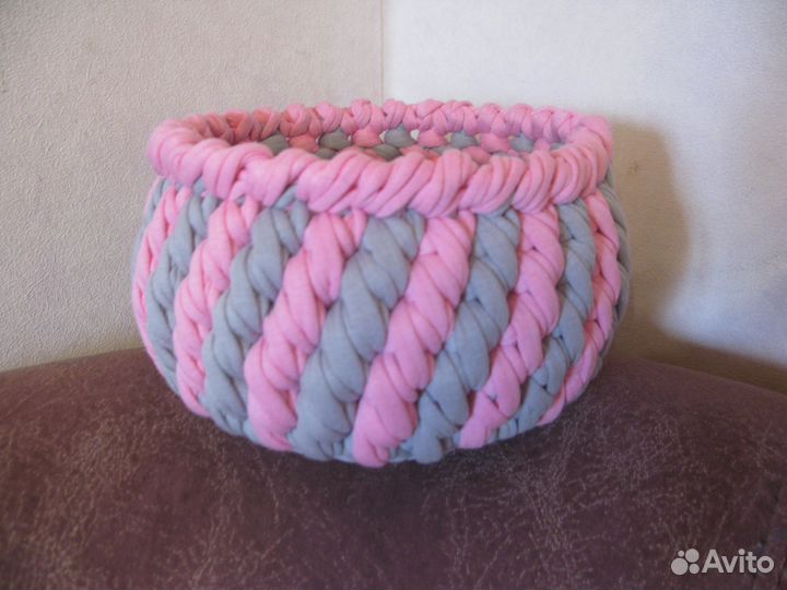 Трикотажные корзины