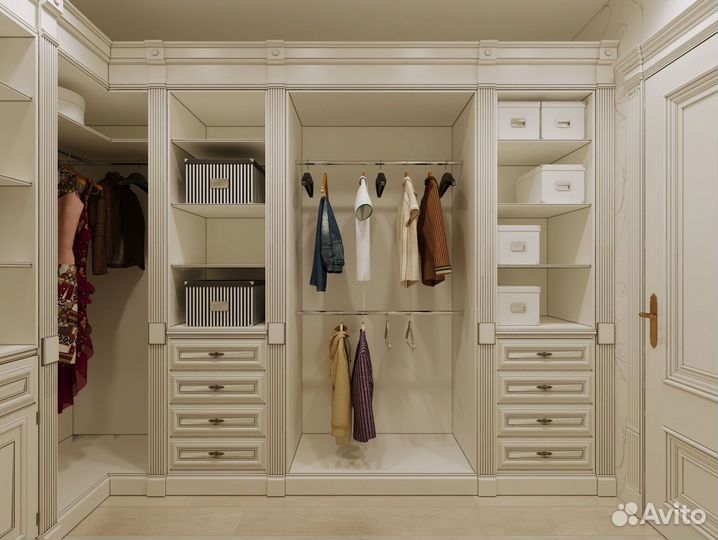 Гардеробная на заказ
