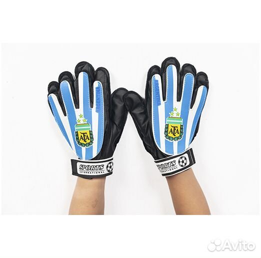 Перчатки вратарские Аргентина футбол