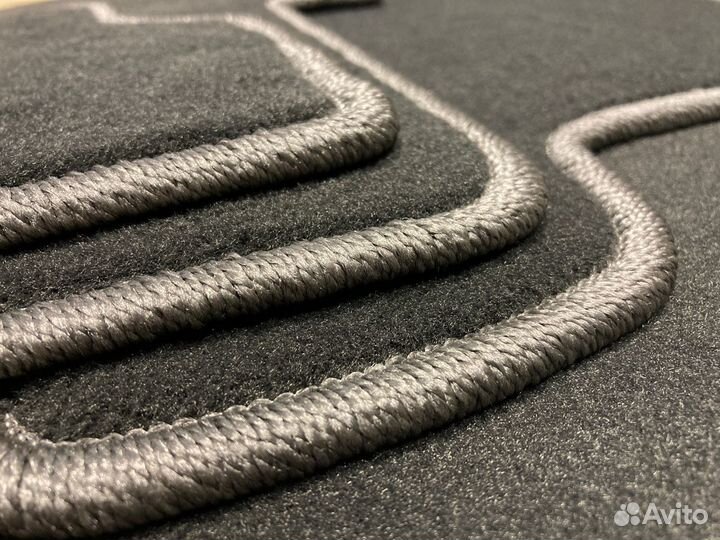 Премиум ковры Форд Фокус 3 седан графитовые