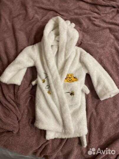 Новый банный халат на 1-2 года