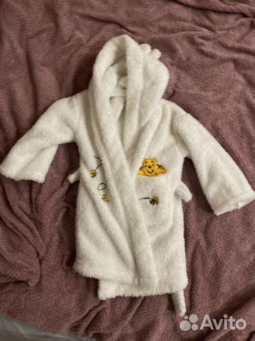 Новый банный халат на 1-2 года