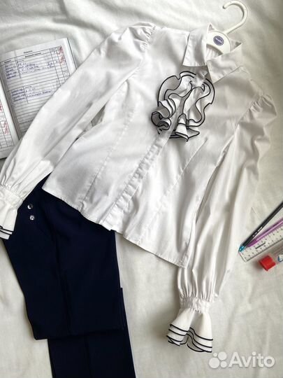 Блузка школьная