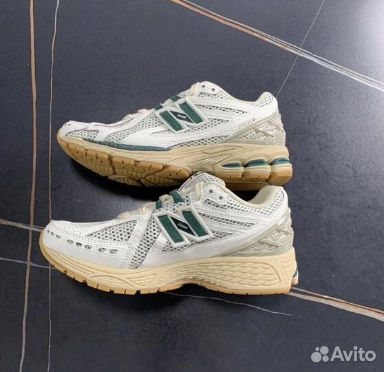 New Balance 1906R White Green Кроссовки