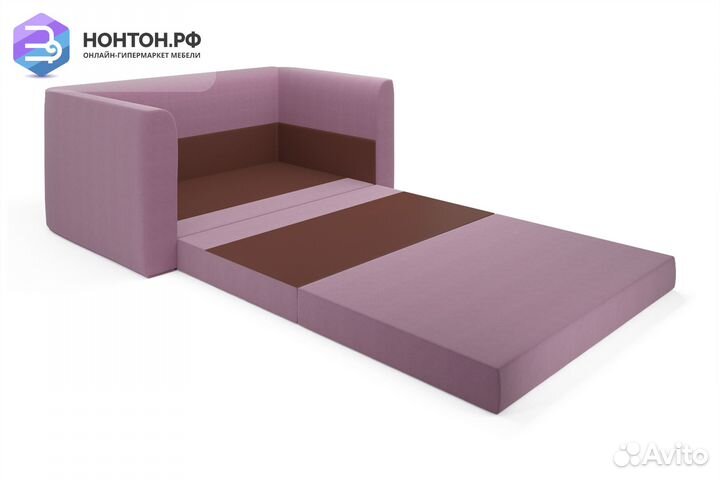 Диван откидной Ассоль сиреневый