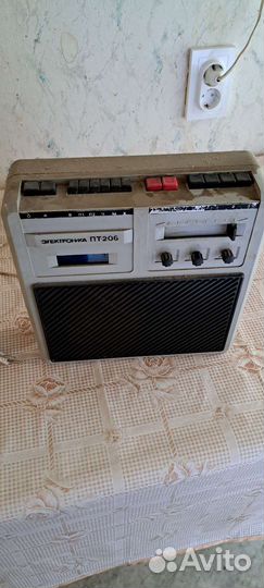 Радиоприемник СССР электроника пт 206