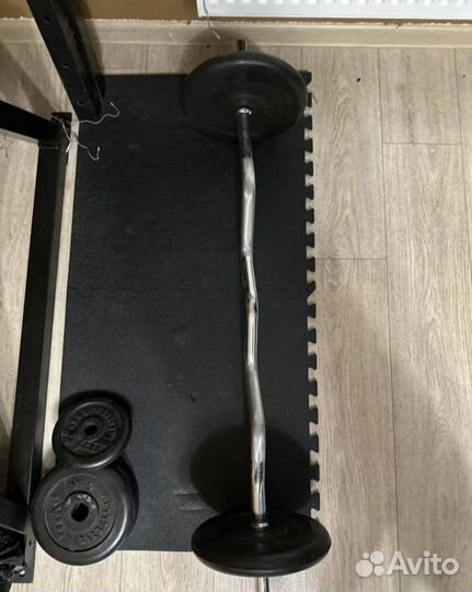 Штанга гриф блины