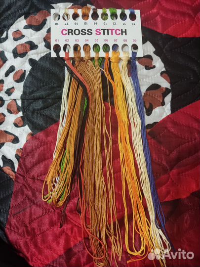 Набор для вышивания крестом 20*30 см новый