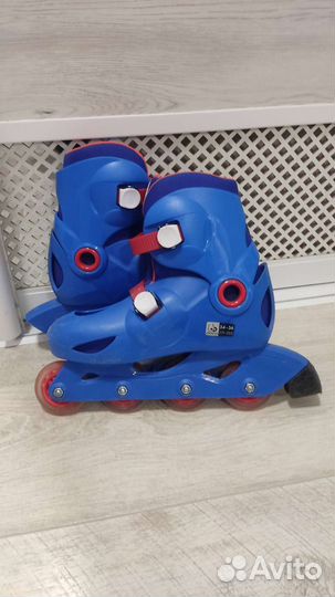 Роликовые коньки oxelo 34-36