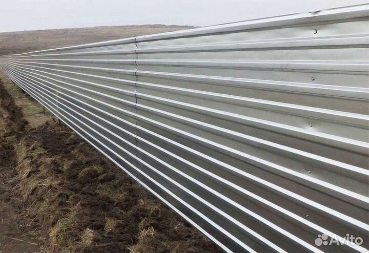 Монтаж забора Профлист Сетка 3Д Деревянный Сетка