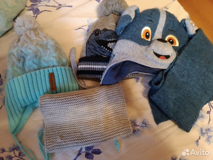 Шапка и шарф для мальчика