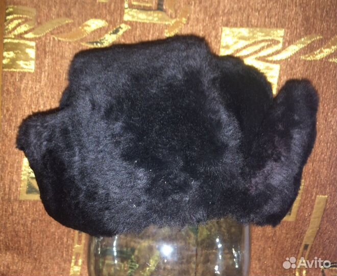 Шапка-ушанка из натурального меха