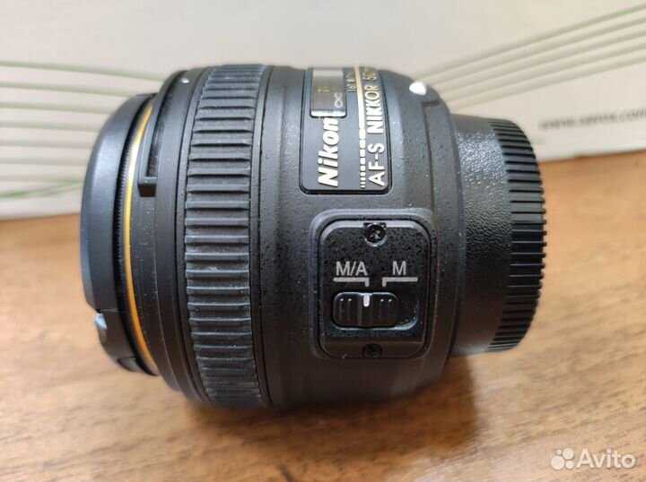Объектив Nikon AF-S Nikkor 50mm 1:1.8G SWM