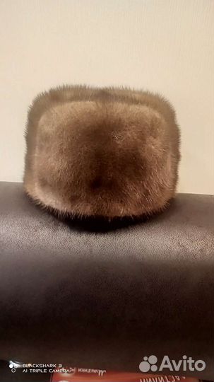 Норковая шапка мужская
