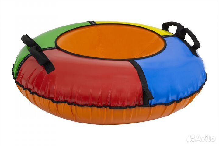 Тюбинг ватрушка 120 см светоотражающая стропа