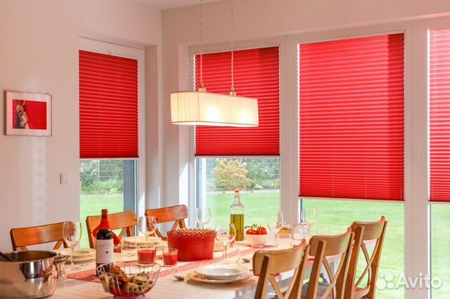 Шторы плиссе на заказ. Более 600 видов тканей